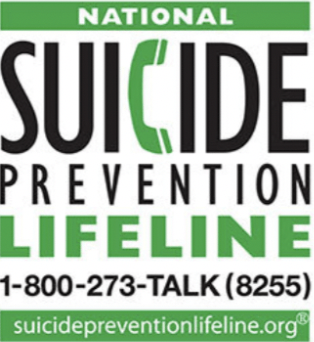 National Suicide Prevention Lifeline 1800 273 8255